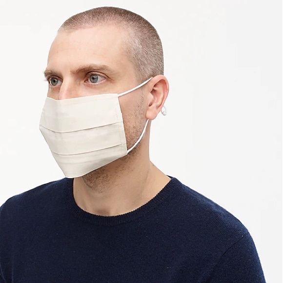 J. Crew 5 Nonmedical Face Masks in Solid Color - Picture 4 of 10